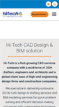 Mobile Screenshot of hitechcaddservices.com